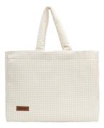 Mordesign Gingham Panama Beige Luiertas N-11, Verzenden, Nieuw