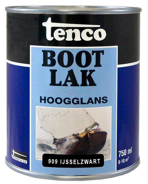 Tenco bootlak kleur 750 ml, ijsselzwart, bus, Watersport en Boten, Accessoires en Onderhoud, Nieuw, Verzenden