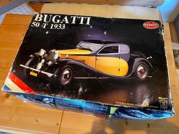 Pocher 1:8 - Modelbouwdoos - Bugatti 50 T 1933 beschikbaar voor biedingen