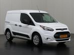 Ford Transit Connect Trend | 3-Zits | Airco | Navigatie | Ca, Stof, Gebruikt, Euro 6, Wit