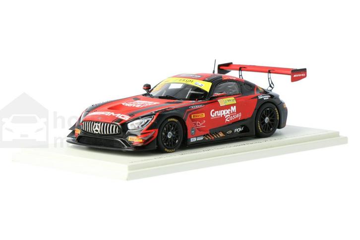 Mercedes-Benz AMG GT3 SA162 Spark Models  Modelauto 1:43, Hobby en Vrije tijd, Modelauto's | 1:43, Verzenden