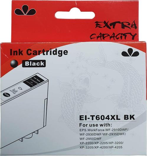 Huismerk Epson 604XL cartridge zwart, Computers en Software, Printerbenodigdheden, Nieuw, Verzenden