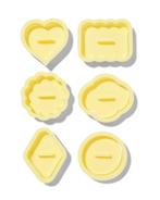 HEMA Uitsteekvormen figuurtjes - 6 stuks, Huis en Inrichting, Keuken | Keukenbenodigdheden, Verzenden, Nieuw