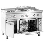 Fornuis | Elektrisch | EBO | 6 Kookplaten | 6x 2.6kW |, Zakelijke goederen, Verzenden, Nieuw in verpakking