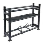 Tunturi multi storage rack l staal l zwart, Sport en Fitness, Fitnessmaterialen, Verzenden, Nieuw