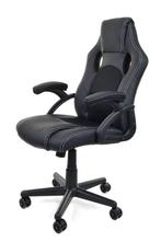 Gaming Stoel Racer PRO | Zwart ECO-leer | Nieuw | Scherpe..., Ophalen of Verzenden, Nieuw, Bureaustoel