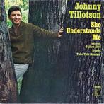 LP gebruikt - Johnny Tillotson - She Understands Me, Zo goed als nieuw, Verzenden