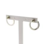 Witgouden oorbellen; BVLGARI lookalike, Ophalen of Verzenden, Gebruikt, Overige kleuren, Goud