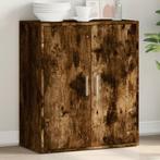 vidaXL Dressoir 79x38x80 cm bewerkt hout gerookt, Verzenden, Nieuw, 50 tot 100 cm, 25 tot 50 cm