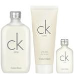 Calvin Klein CK One Giftset Eau de Toilette - 2x100ml + 15ml, Ophalen of Verzenden, Nieuw, Overige typen