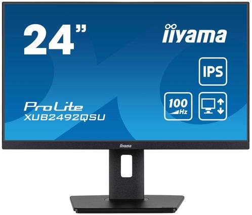 24 Iiyama ProLite XUB2492QSU-B1 QHD/DP/HDMI/3xUSB/IPS, Computers en Software, Monitoren, Nieuw, Ophalen of Verzenden
