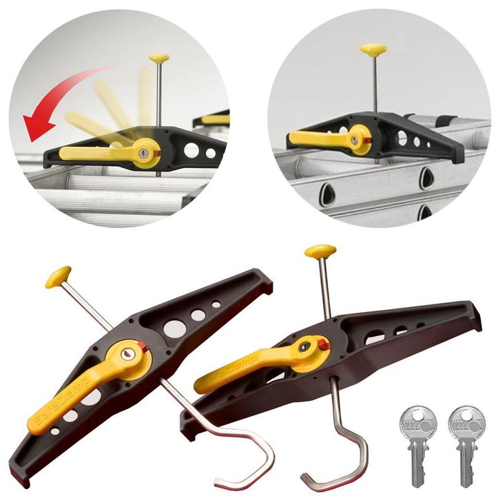 Ladderklem - imperiaal - met slot - 45 cm breed - Rhino, Doe-het-zelf en Verbouw, Ladders en Trappen, Nieuw, Ophalen of Verzenden