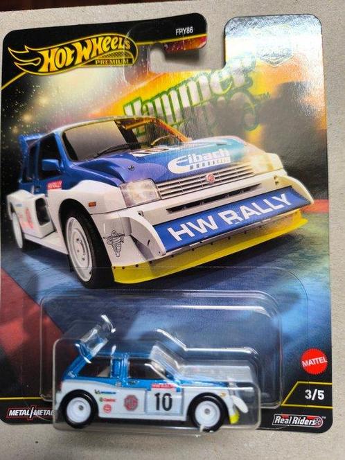 Hot Wheels 1:64 - Model sportwagen (2) - MG Metro 6R4 e BMW, Hobby en Vrije tijd, Modelauto's | 1:5 tot 1:12