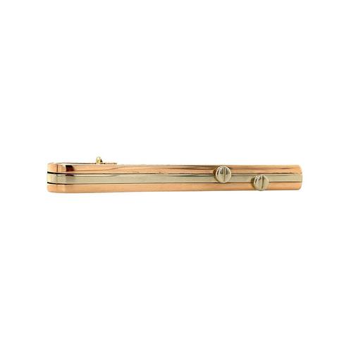 Gouden dasspeld broche 18 krt, Sieraden, Tassen en Uiterlijk, Broches, Nieuw, Ophalen of Verzenden