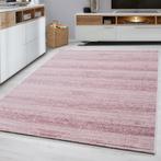 Laagpolig Vloerkleed | Plus | Gestreept | Roze | 120x170 cm, Verzenden, Nieuw