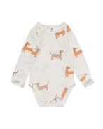 HEMA Baby romper met stretch gebroken wit, Kinderen en Baby's, Verzenden, Nieuw