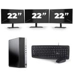 HP EliteDesk 800 G3 SFF - Intel Core i5-6e Generatie - 8GB R, Computers en Software, Desktop Pc's, Verzenden, Nieuw, HP