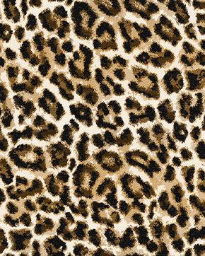 Jacquard Panter Bruin, Hobby en Vrije tijd, Stoffen en Lappen, Bruin, Nieuw