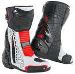 Bogotto Donington White Black Red Motorcycle Boots, Laarzen, Nieuw met kaartje, Bogotto, Heren