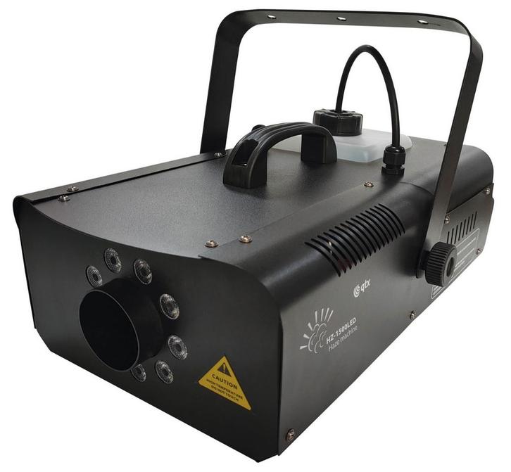 Qtx HZ-1500LED  1500W LED Haze Machine Met Led Verlichting, Muziek en Instrumenten, Licht en Laser, Rookmachine, Nieuw, Verzenden