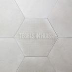 Hexagon decor zeshoek tegels bone 25x30cm  tegeloutlet, Ophalen of Verzenden, Nieuw, Keramiek, 10 m² of meer