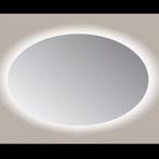 Spiegel Sanicare Q-Mirrors 90x140 cm Ovaal Met Rondom LED, Nieuw, 100 tot 150 cm, Rond, Ophalen of Verzenden