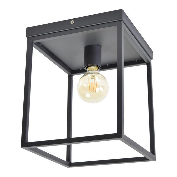 Frame plafondlamp Redox, zwart, Huis en Inrichting, Lampen | Plafondlampen, Nieuw, Metaal, Ophalen of Verzenden