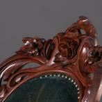 Hoge Willem III zetel geschikt voor bureau ca 1870 incl sto, Antiek en Kunst, Antiek | Meubels | Stoelen en Banken, Ophalen of Verzenden