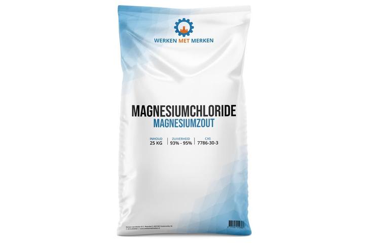 Wmm Chemie Handel Magnesiumchloride 25 kg, Doe-het-zelf en Verbouw, Overige Doe-het-zelf en Verbouw, Nieuw, Verzenden