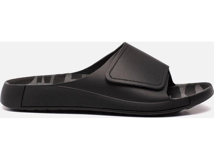 ECCO Cozmo - Slippers - Leer - Zwart - Maat 42, Kleding | Heren, Overige Herenkleding, Nieuw, Verzenden