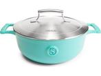 Saveur Voyage Hapjespan - Gietijzer - PFAS-vrij - Ø25 cm -, Huis en Inrichting, Keuken | Potten en Pannen, Verzenden, Nieuw