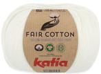 Katia Fair Cotton - 03 ecru - Biologisch Katoengaren, Hobby en Vrije tijd, Breien en Haken, Ophalen of Verzenden, Nieuw