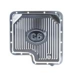 Transmission Pan, Stock, Steel, Chrome, Finned, Ford, C6, Auto-onderdelen, Transmissie en Toebehoren, Ophalen of Verzenden, Nieuw