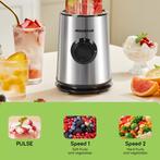 Blender - Smoothie Maker - 2 Drinkbekers - 800ml - Aigostar, Verzenden, Zo goed als nieuw