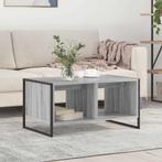 vidaXL Salontafel Grijs Sonoma 80 x 50 x 40 cm Bewerkt hout, Huis en Inrichting, Tafels | Salontafels, Verzenden, Nieuw, 50 tot 100 cm