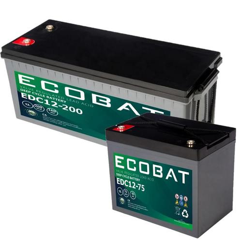 Ecobat AGM Deep Cycle 35 Ah Accu, Watersport en Boten, Bootonderdelen, Nieuw, Zeilboot of Motorboot, Ophalen of Verzenden