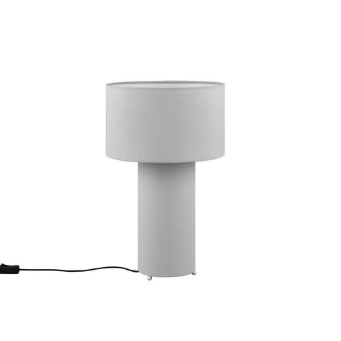 LED Tafellamp - Trion Balin - E27 Fitting - Rond - Grijs -, Huis en Inrichting, Lampen | Tafellampen, Nieuw, Ophalen of Verzenden