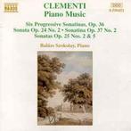 cd - Clementi - Piano Music (Six Progressive Sonatinas, O..., Verzenden, Zo goed als nieuw