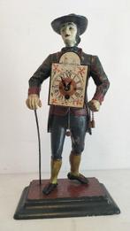 Klokkenmannetje tafelklok - Gietijzer - 1950-1960, Antiek en Kunst