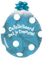 Ballonnen Stuffer Communie Dots Clear 45cm 25st, Verzenden, Nieuw