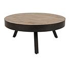 Salontafel Suri large 74 cm | Metaal + Teak, Huis en Inrichting, Tafels | Salontafels, Ophalen of Verzenden, Nieuw