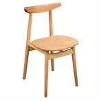 Fameg beuken bijzetstoel | Hout | 43(b) x 48(d) x 79 (h)..., Verzenden, Nieuw in verpakking