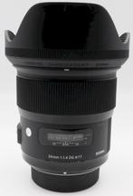 Sigma 24MM 1.4 DG HSM ART NIKON OCCASION 2, Ophalen of Verzenden, Zo goed als nieuw