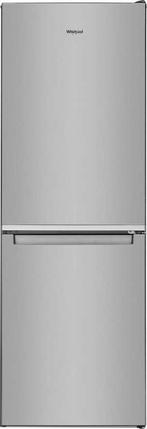 Whirlpool W5 721E OX - Koel-vriescombinatie - Grijs, Witgoed en Apparatuur, Koelkasten en IJskasten, Ophalen of Verzenden, Zo goed als nieuw