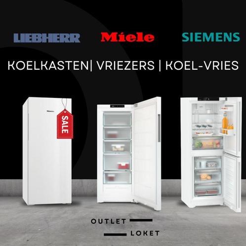 Nieuwe koelkasten, vriezers en combis vanaf €150, Witgoed en Apparatuur, Koelkasten en IJskasten, 100 tot 150 liter, Energieklasse A of zuiniger