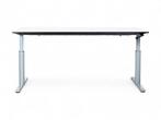 Gispen TM slingerbureau, 180x80 cm, lindberg eiken-aluminium, Ophalen of Verzenden, Nieuw