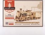 Robotime Steam Express Trein DIY Modelbouw Knutselen, Hobby en Vrije tijd, Verzenden, Nieuw