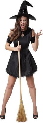 2dekans | dressforfun - Zwarte heks Tarantella L -, Ophalen of Verzenden, Zo goed als nieuw