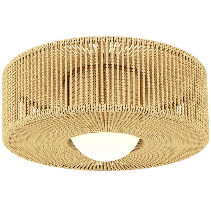 TRUUSK Boho Plafondlamp met G9 LED Fitting - Ronde Lampenkap, Huis en Inrichting, Kasten | Dressoirs, Nieuw, Verzenden
