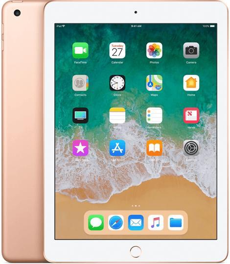 Apple iPad 6 32GB (model 2018) goud 9.7 WiFi (4G) +, Computers en Software, Apple iPads, Nieuw, Ophalen of Verzenden